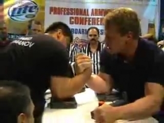 armwrestling. farid usmanov - john brzenk