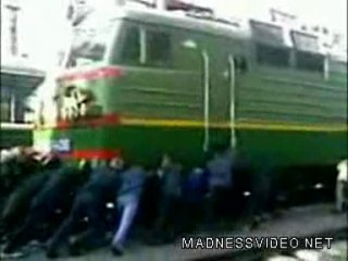 driving test on a diesel locomotive for losers